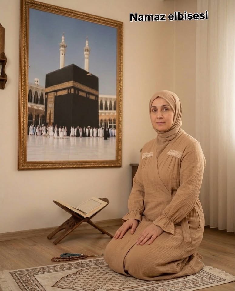 MÜSLİN NAMAZ ELBİSE